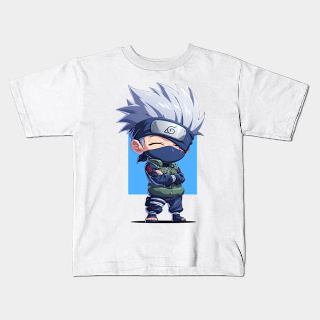 kakashi Kids T-Shirt by peterdoraki